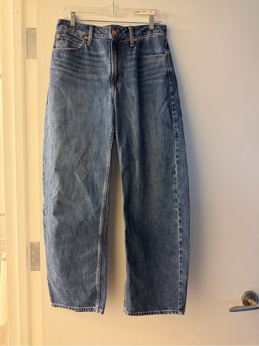 GAP Curvy Barrel High Rise Jeans